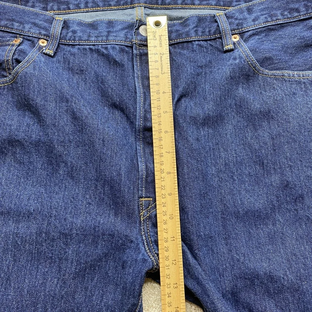 Levis 501 Jeans Mens 42x26‎ Button Fly Straight Leg Denim Classic